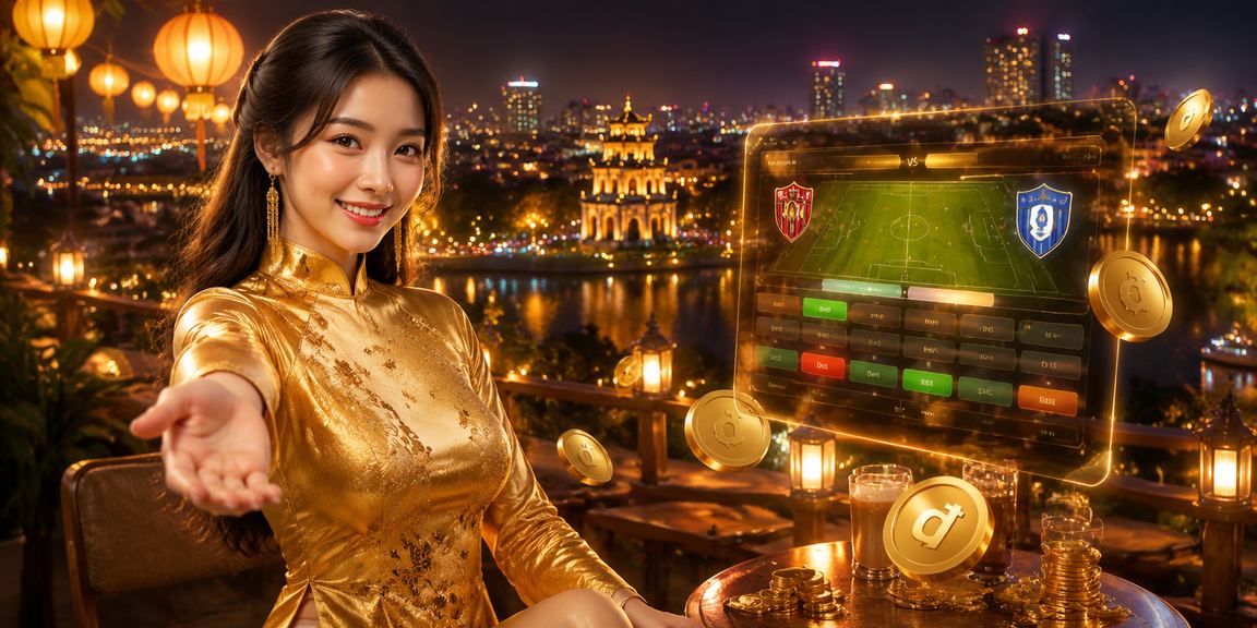 Không gian Hà Nội với người dùng theo dõi khu High Roller trên nền tảng casino