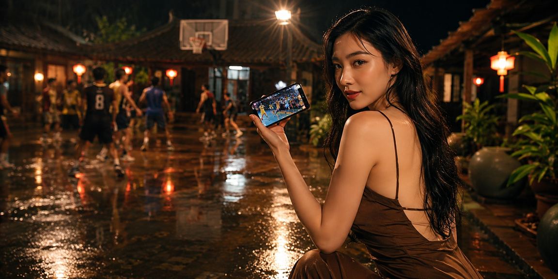Người dùng tại Ninh Bình đọc FAQ và thông tin thể thao trong quán cà phê Việt Nam